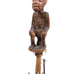 Power stick / Scepter - Wood - Yoruba - Nigiria