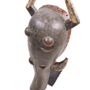 Warthog mask - Wood - Ligbi - Ivory Coast