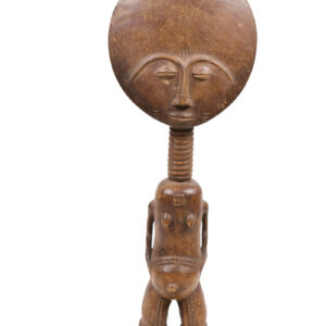 Fertility doll - Wood - Akuaba - Ashanti - Ghana