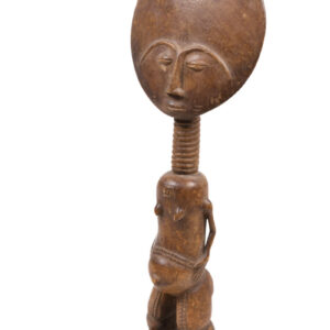 Fertility doll - Wood - Akuaba - Ashanti - Ghana