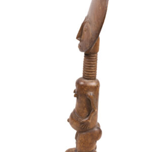 Fertility doll - Wood - Akuaba - Ashanti - Ghana