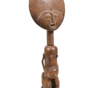 Fertility doll - Wood - Akuaba - Ashanti - Ghana