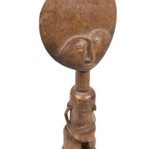 Fertility doll - Wood - Akuaba - Ashanti - Ghana