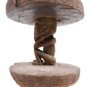 Stool - Wood - Chokwe - DR Congo