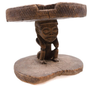 Stool - Wood - Chokwe - DR Congo