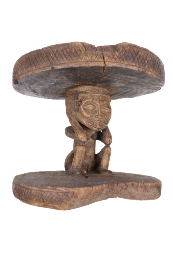 Stool - Wood - Chokwe - DR Congo