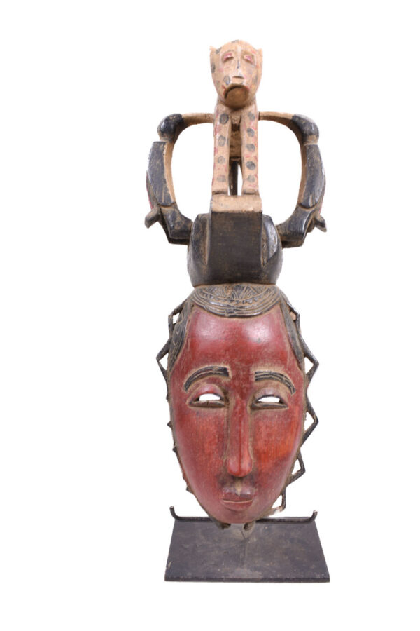 Dance mask - Wood - Yaure - Ivory Coast