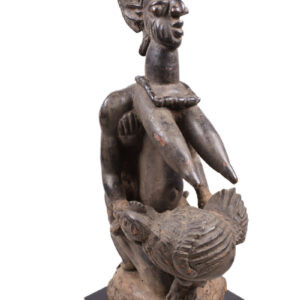 Maternity figure - Wood - Yoruba - Nigeria