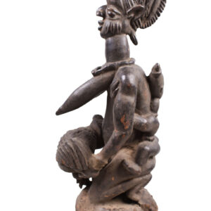 Maternity figure - Wood - Yoruba - Nigeria