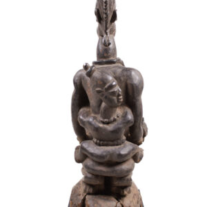 Maternity figure - Wood - Yoruba - Nigeria