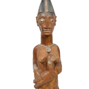 Maternity figure - Wood - Yoruba - Nigeria