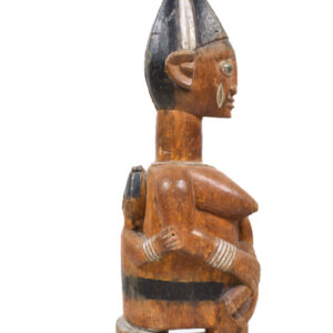 Maternity figure - Wood - Yoruba - Nigeria