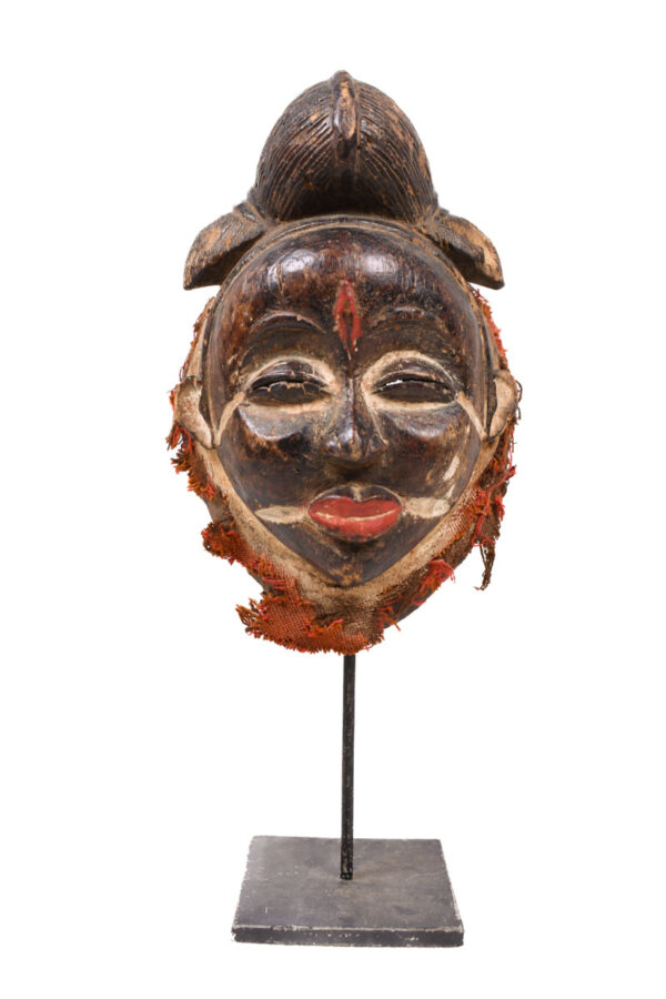 Initiation mask - Wood - Punu - Gabon