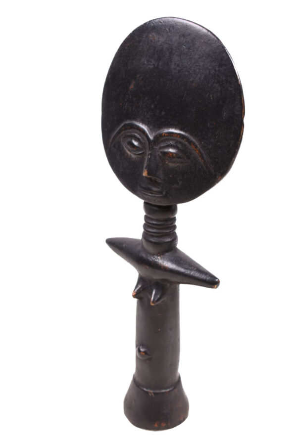 Fertility doll - Wood - Akuaba - Ashanti - Ghana