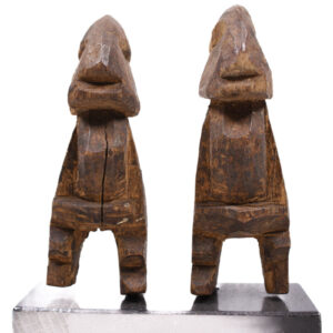 Ancestor couple - Wood - Lobi - Burkina Faso