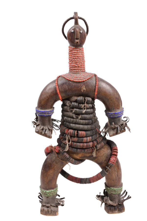 Fertility Doll - Beads, Wood - Namji - Cameroon