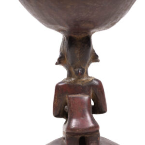 Divination bowl figure - Wood - Yoruba - Nigeria