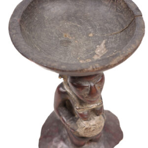 Divination bowl figure - Wood - Yoruba - Nigeria