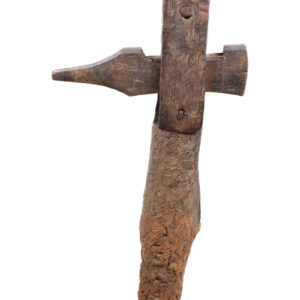 Door lock post - Wood - Bambara - Mali