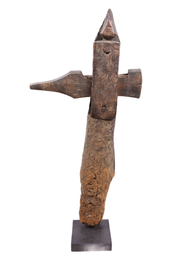 Door lock post - Wood - Bambara - Mali