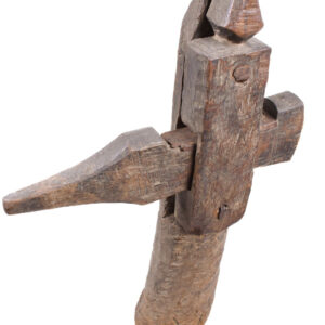 Door lock post - Wood - Bambara - Mali