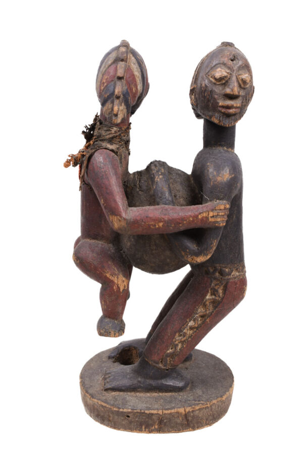 Ancestor figure - Wood - Yoruba - Nigeria