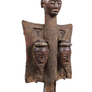 Post Figure - Wood - Bakongo Vili - Congo