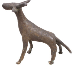 Antelope Figure - Bronze - Bobo - Burkina Faso