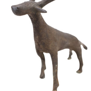 Antelope Figure - Bronze - Bobo - Burkina Faso