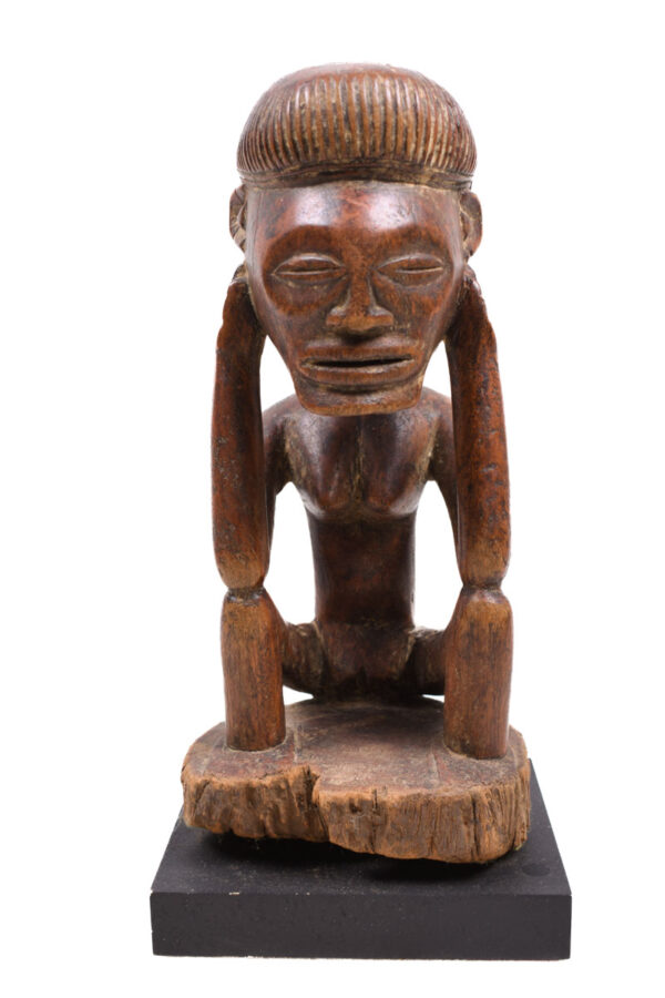 Ancestor figure - Wood - Chokwe - Congo