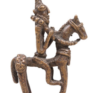 Equestrian Figure - Bronze - Dogon - Mali