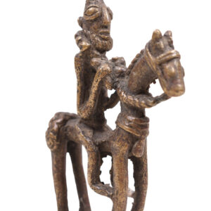 Equestrian Figure - Bronze - Dogon - Mali