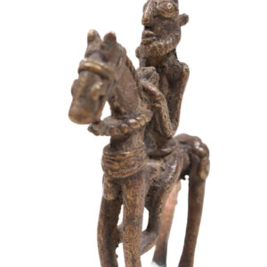 Equestrian Figure - Bronze - Dogon - Mali