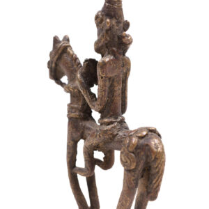 Equestrian Figure - Bronze - Dogon - Mali