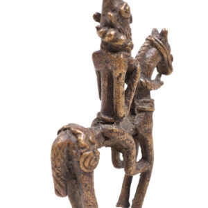 Equestrian Figure - Bronze - Dogon - Mali