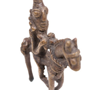 Equestrian Figure - Bronze - Dogon - Mali