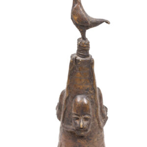 Messenger bell - Bronze - Benin