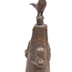 Messenger bell - Bronze - Benin