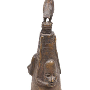 Messenger bell - Bronze - Benin