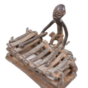 Goldweight figure - Bronze - Ashanti - Ghana