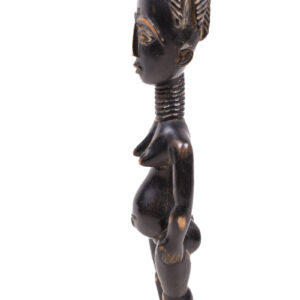 Ancestor figure - Wood - Anyi - Ivory Coast / Lagoon Region