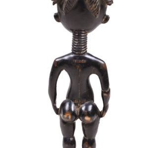 Ancestor figure - Wood - Anyi - Ivory Coast / Lagoon Region