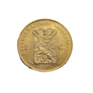 Nederland 10 Gulden 1877 Willem III