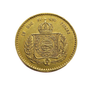 Brazil 20000 Reis 1851 Pedro II