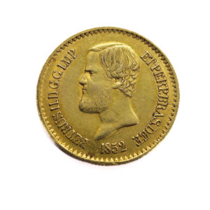 Brazil 20000 Reis 1851 Pedro II