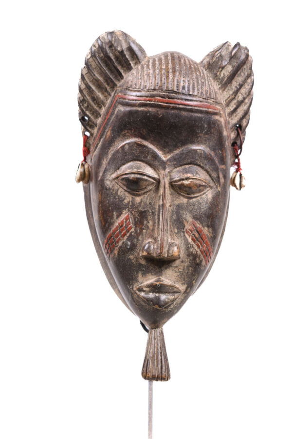 Dance mask - Wood - Baule - Ivory Coast