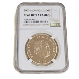 MONACO 100 Euro 2003 Rainier III