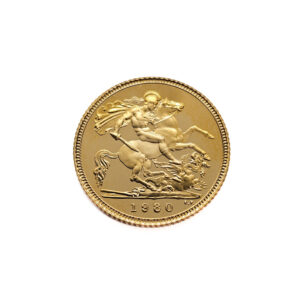 United Kingdom 1/2 Sovereign 1980 Elizabeth II