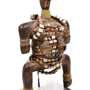 Fertility Doll - Wood, Beads - Namji - Cameroon